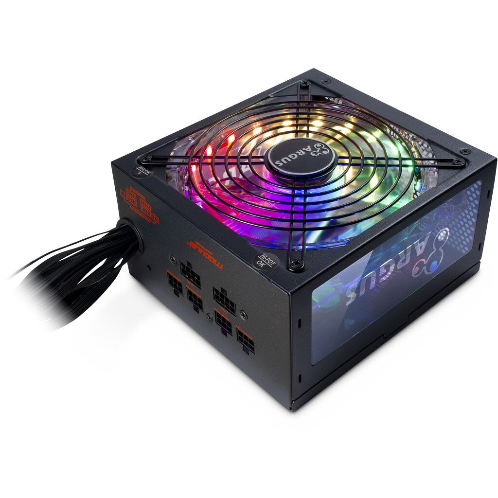 Inter-Tech Argus RGB-750W CM II strömförsörjningsenheter 20+4 pin ATX ATX Svart