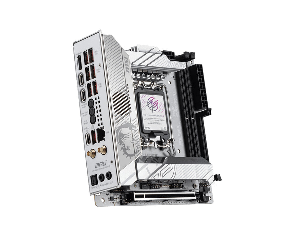 MSI MPG Z890I EDGE TI WIFI moderkort Intel Z890 LGA 1851 (Socket V1) Mini-ITX