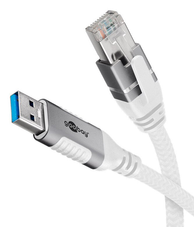 Goobay 74159 nätverkskablar Vit 2 m Cat6 F/UTP (FTP)