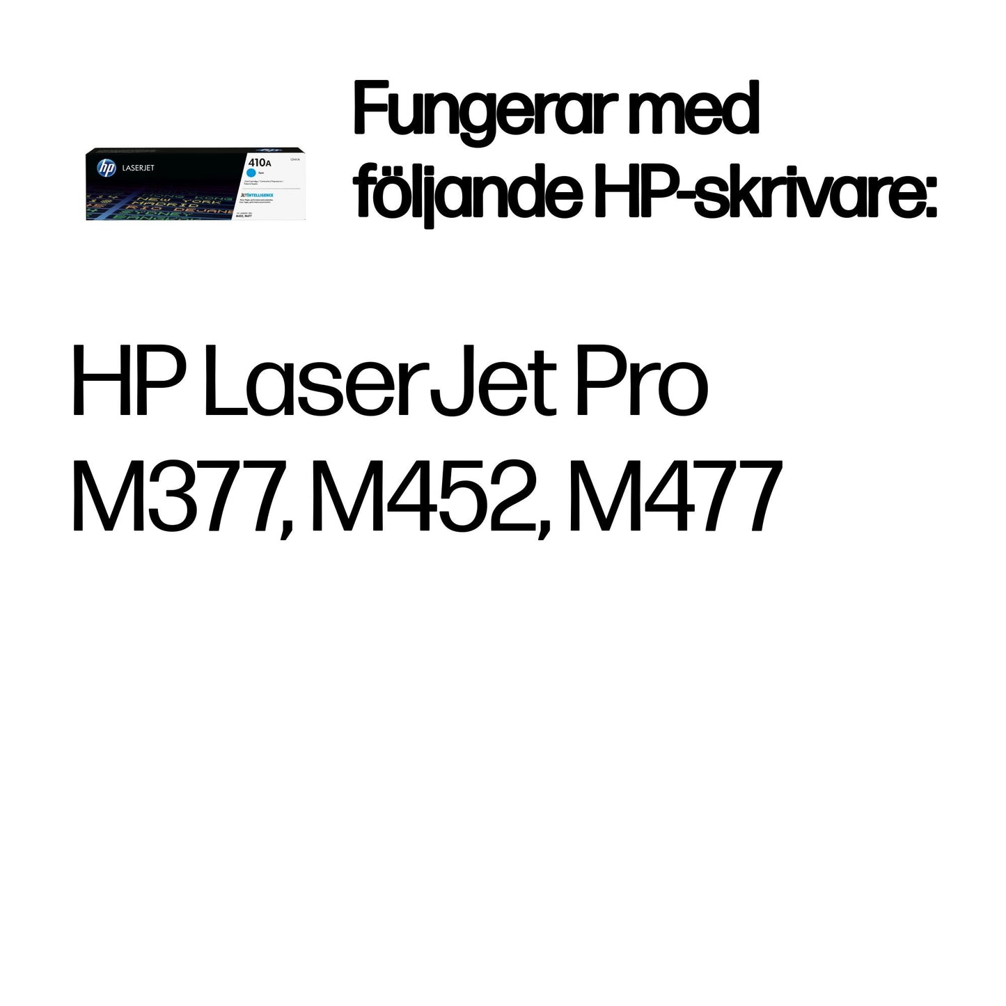 HP 410A cyan original LaserJet-tonerkassett