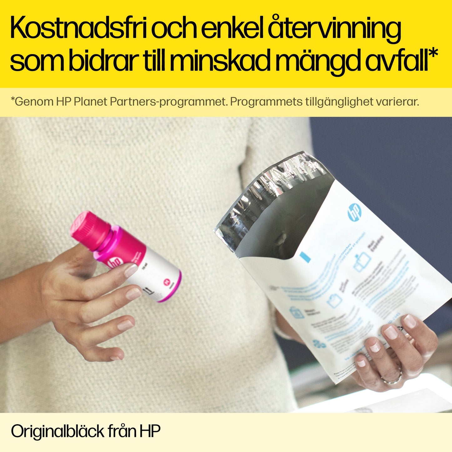 HP GT53XL 135 ml svart originalbläckflaska