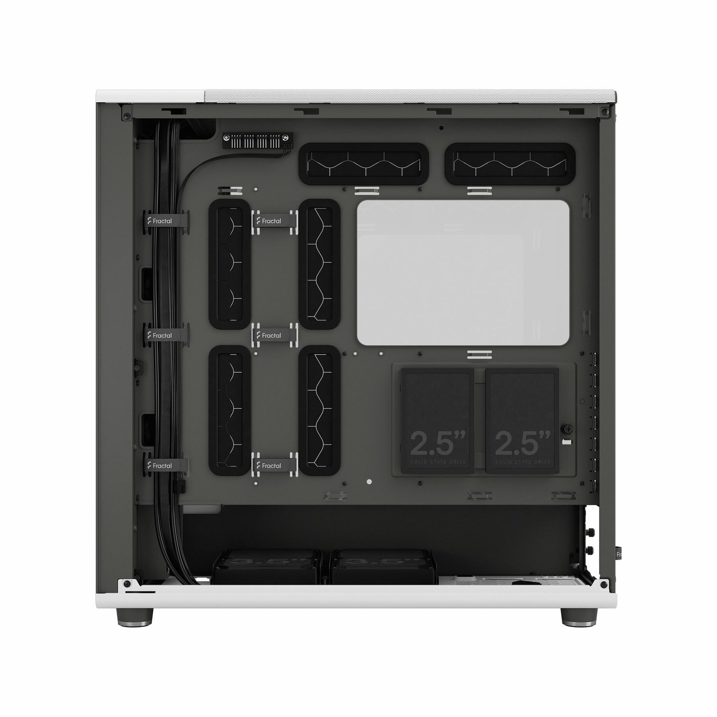 Fractal Design FD-C-NOR1X-04 datorväskor Midi Tower Vit