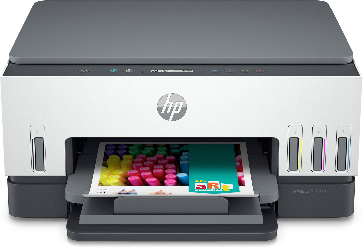 HP Smart Tank 670 All-in-One Termisk bläckstråle A4 4800 x 1200 DPI 12 ppm Wi-Fi