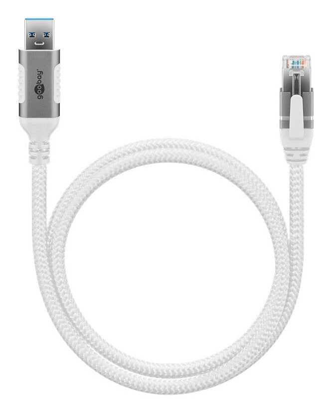 Goobay 74159 nätverkskablar Vit 2 m Cat6 F/UTP (FTP)