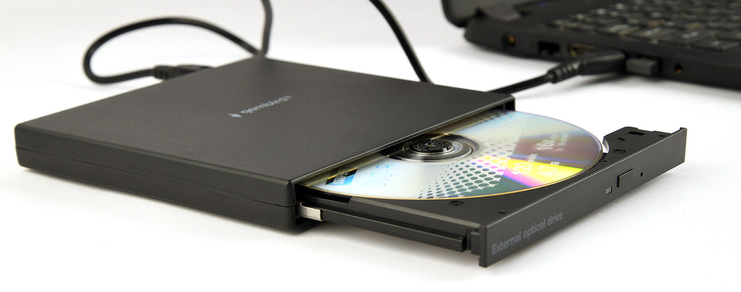 Gembird DVD-USB-04 optiska enheter DVD±RW Svart