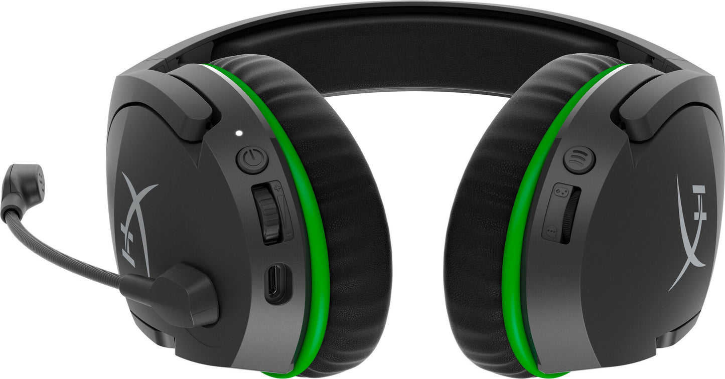 HyperX CloudX Stinger – gamingheadset (svart-grönt) – Xbox