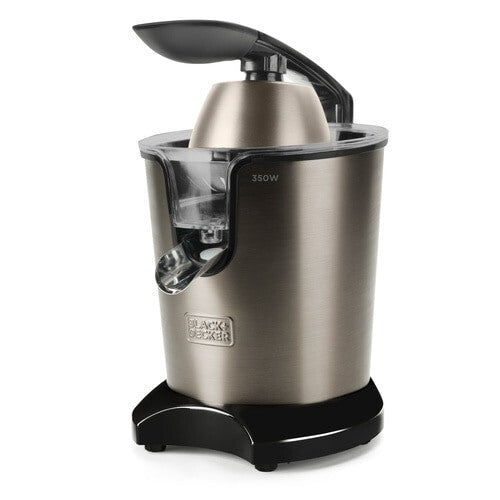 Black & Decker BXCJ350E juicepress Juicecentrifug 350 W Svart, Rostfritt stål