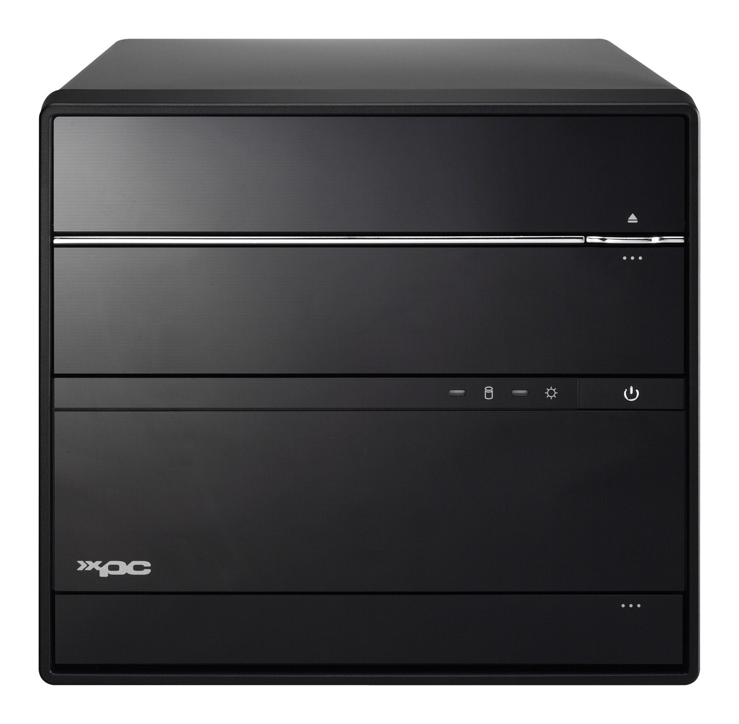 Shuttle SH570R6 datorhölje & moderkort Kub Svart Intel H570 LGA 1200 (Socket H5)