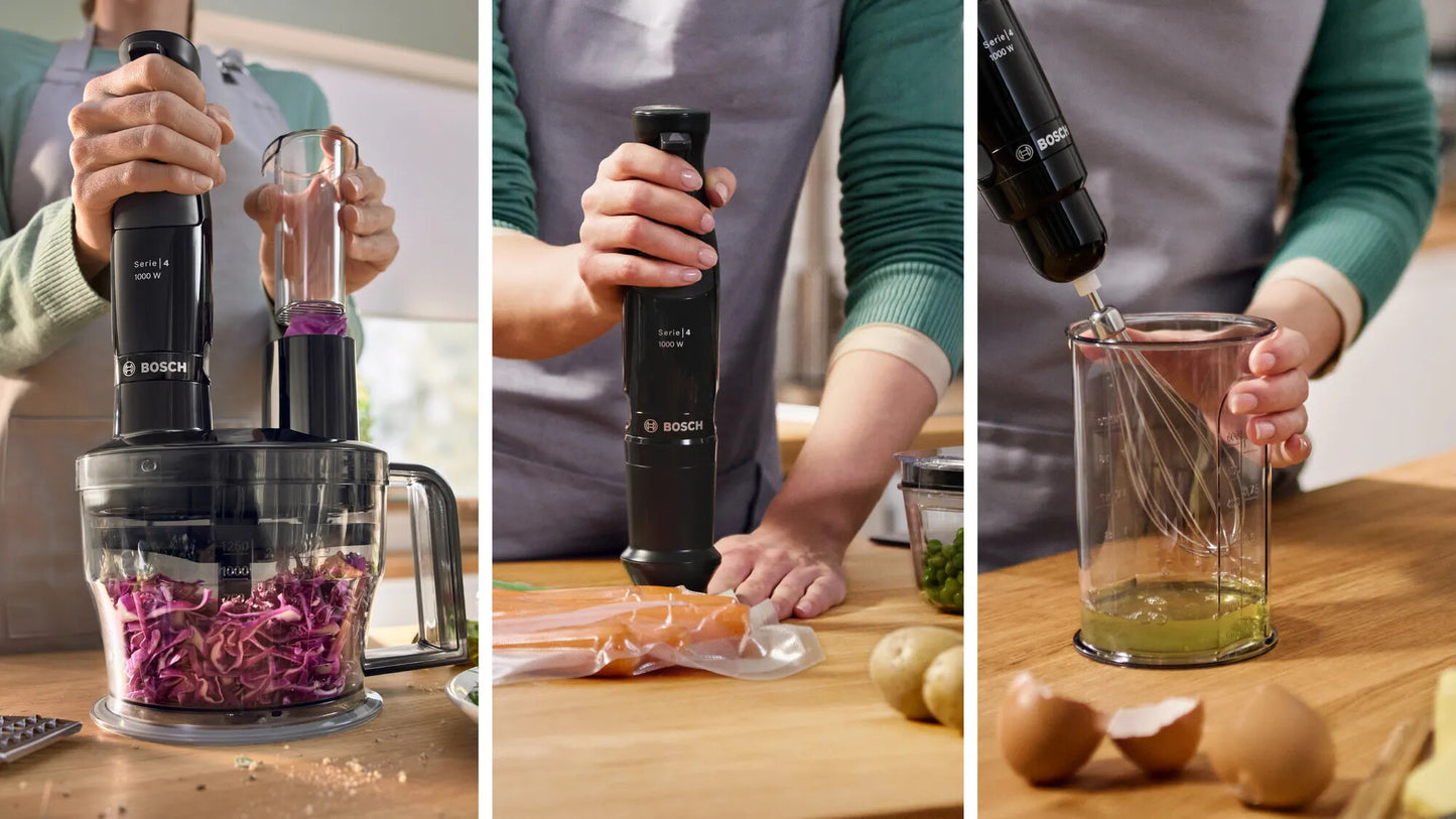 Bosch Serie 4 MSM4B620 mixer 0,6 l Stavmixer 1000 W Svart