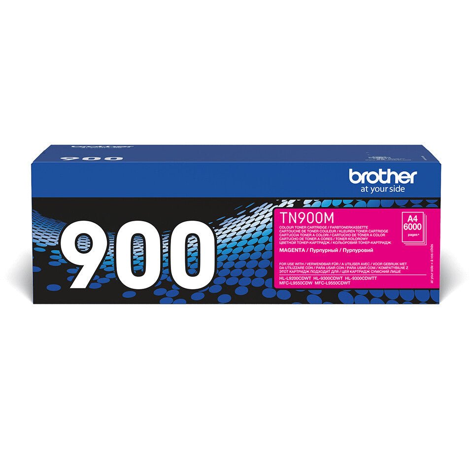 Brother TN-900M Tonerkassett 1 styck Original Magenta