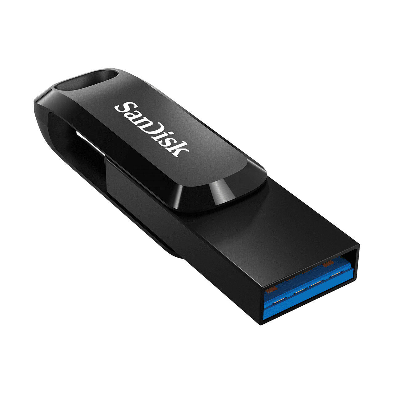 SanDisk Ultra Dual Drive Go USB-sticka 256 GB USB Type-A / USB Type-C 3.2 Gen 1 (3.1 Gen 1) Svart