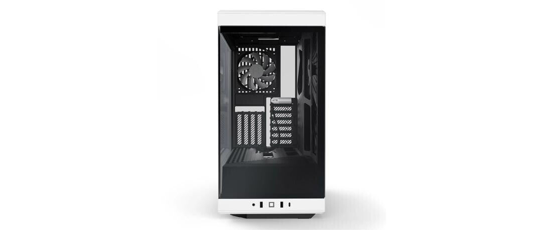 HYTE Y40 Midi Tower Svart, Vit