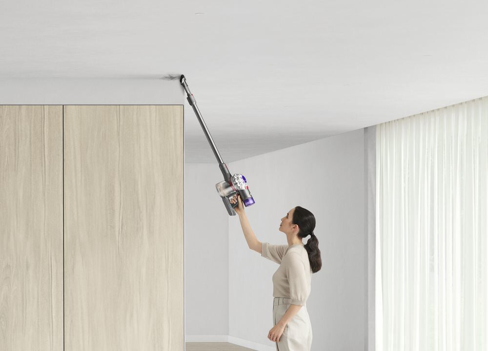 Dyson V8 Advanced 2-in-1 stick vacuum Batteri Torr Utan påse Nickel, Silver