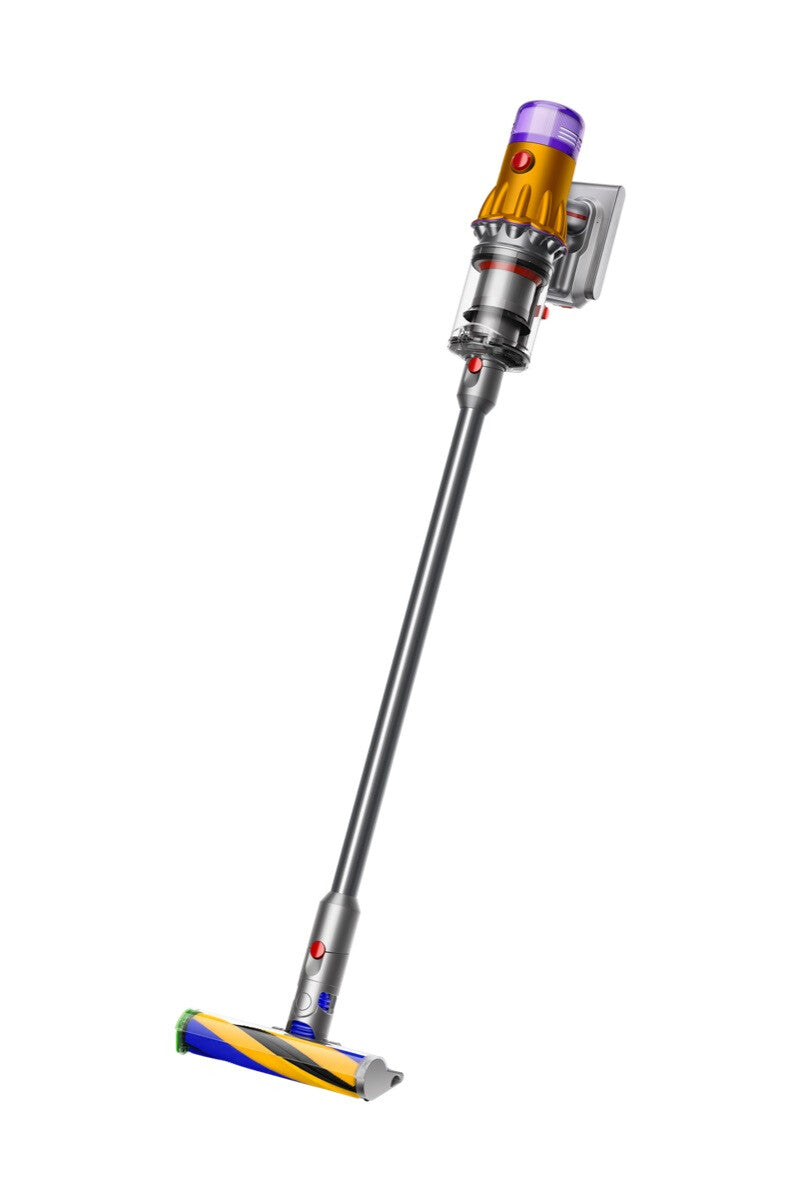 Dyson V12 Detect Slim Absolute 2-in-1 stick vacuum Batteri Torr Utan påse 545 W Nickel, Gul