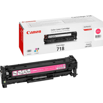 Canon CRG-718 M Tonerkassett 1 styck Original Magenta
