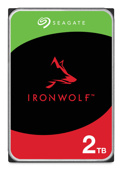 Seagate IronWolf ST2000VN003 interna hårddiskar 2 TB 5400 RPM 256 MB 3.5" Serial ATA III