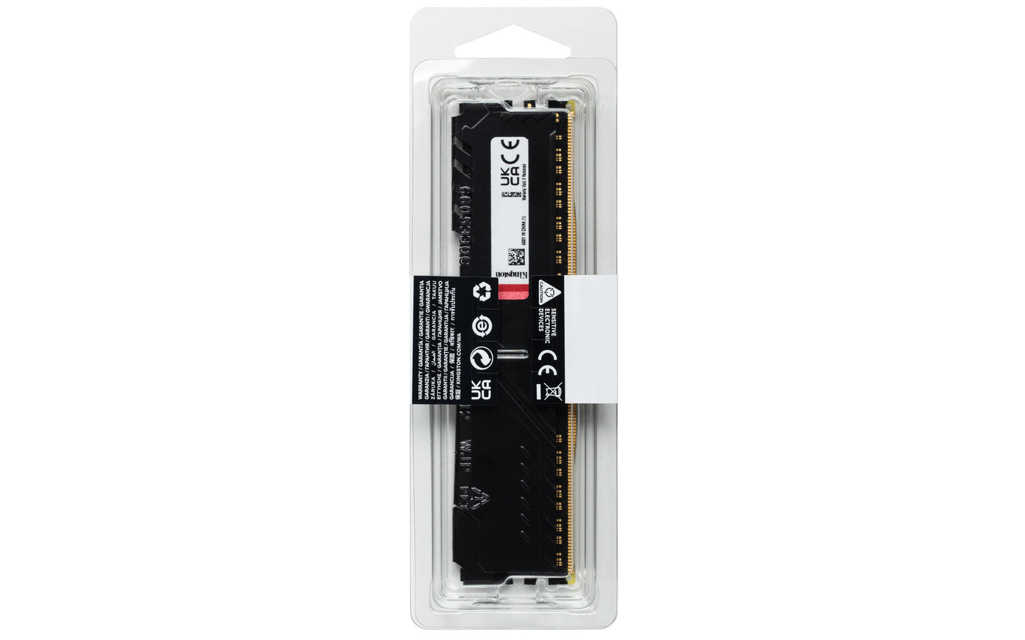 Kingston Technology FURY Beast RAM-minnen 16 GB 1 x 16 GB DDR4 1800 MHz