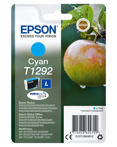 Epson Enpack cyan T1292 DURABrite Ultra-bläck