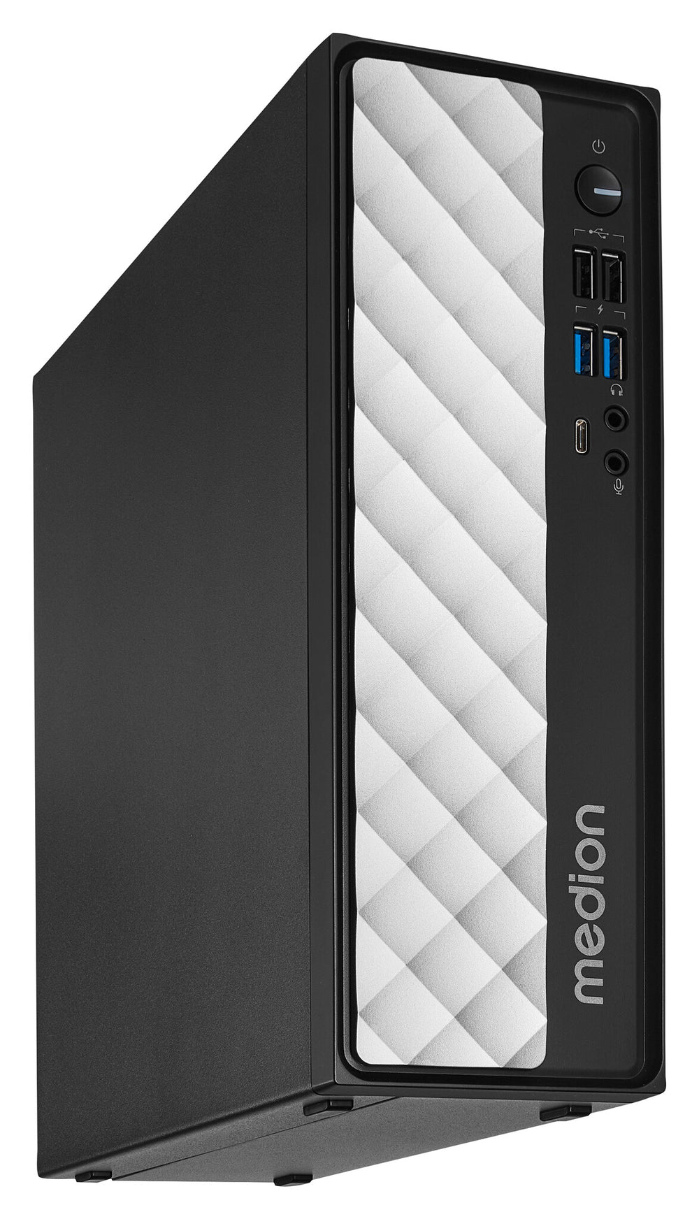 MEDION AKOYA T80 Intel® Core™ i5 i5-12450H 8 GB DDR4-SDRAM 512 GB SSD Windows 11 Home Mini PC Mini-PC Svart