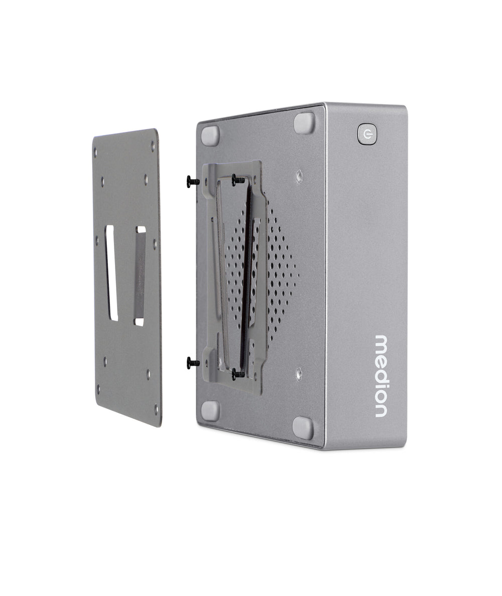 MEDION S06 MD35300 Intel® Core™ i5 i5-1335U 16 GB DDR4-SDRAM 512 GB SSD Mini PC Mini-PC Silver