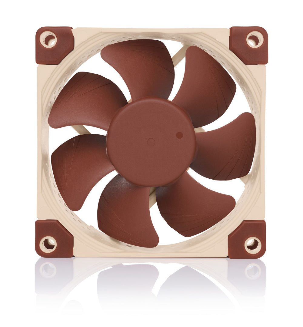 Noctua NF-A8 PWM kylsystem för dator Datorväska Fan 8 cm Beige, Brun