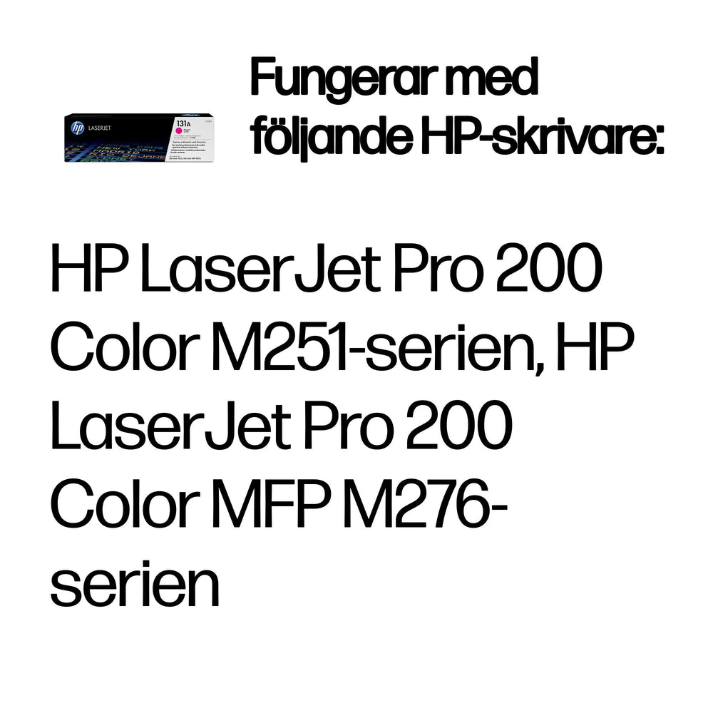 HP 131A magenta LaserJet-tonerkassett, original