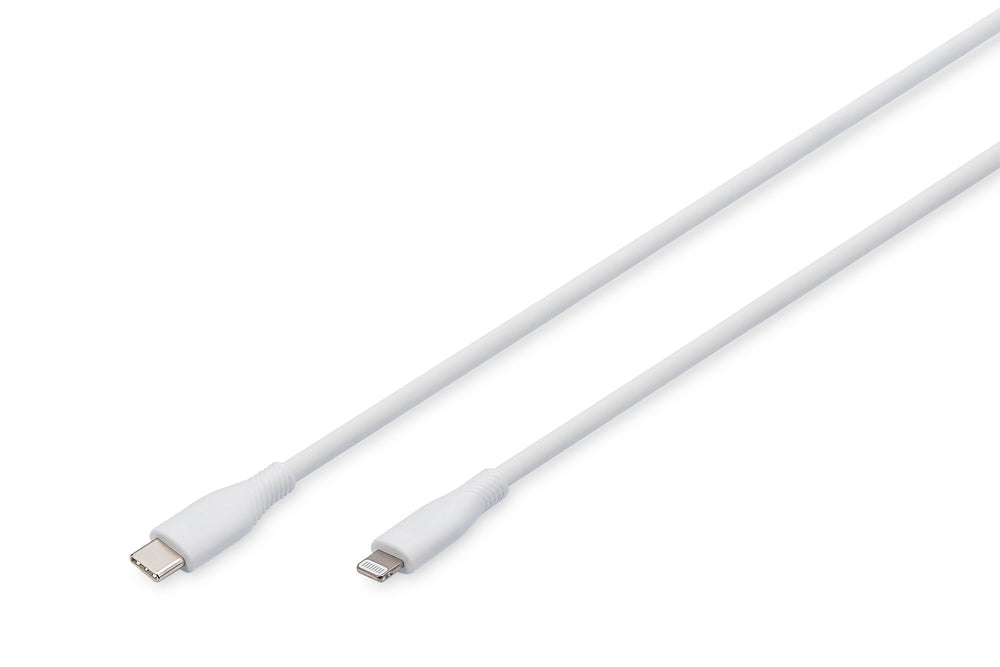 Digitus AK-600110-010-W belysningskabel 1 m Vit