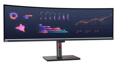 Lenovo ThinkVision P49w-30 LED display 124,5 cm (49") 5120 x 1440 pixlar DQHD Svart