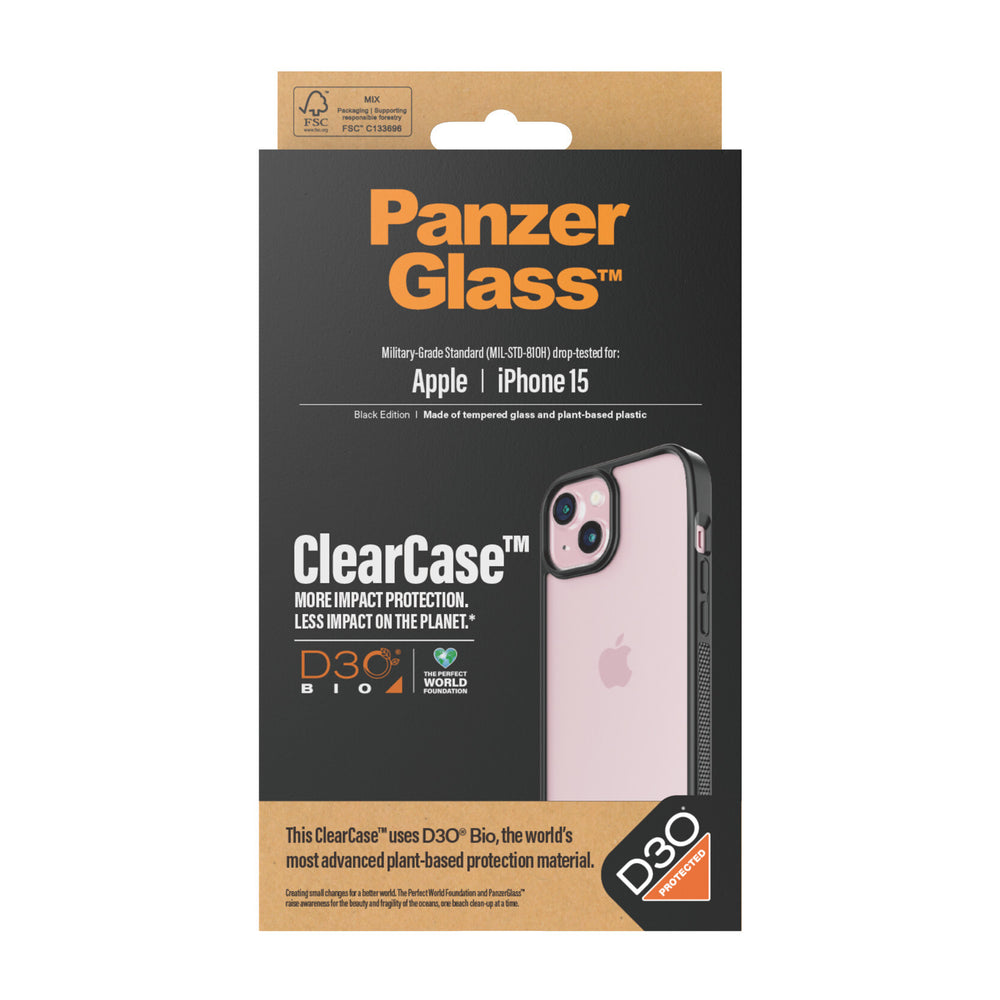 PanzerGlass ClearCase mobiltelefonfodral 15,5 cm (6.1