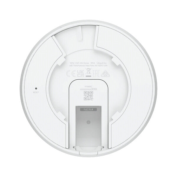 Ubiquiti UVC-G5-Dome Kupol-formad IP-säkerhetskamera Inomhus & utomhus 2688 x 1512 pixlar Innertak/vägg