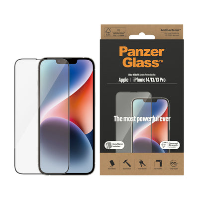 PanzerGlass Ultra-Wide Fit Apple iPhone Genomskinligt skärmskydd 1 styck