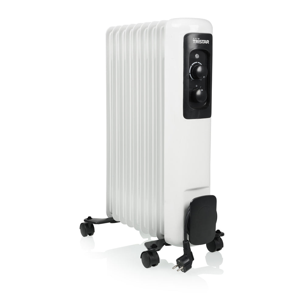Tristar KA-5179 elektrisk rumsvärmare inomhus Vit 2000 W Elektrisk oljevärmare