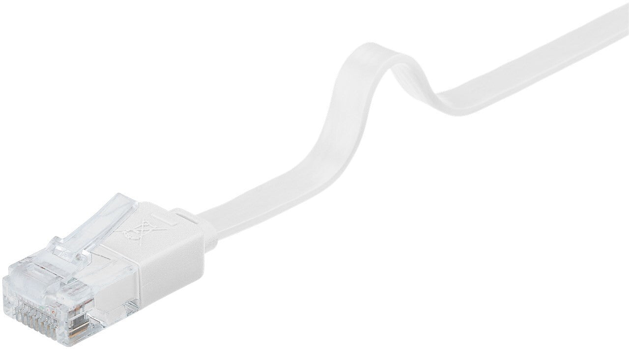 Goobay 95153 nätverkskablar Vit 3 m Cat6 U/UTP (UTP)
