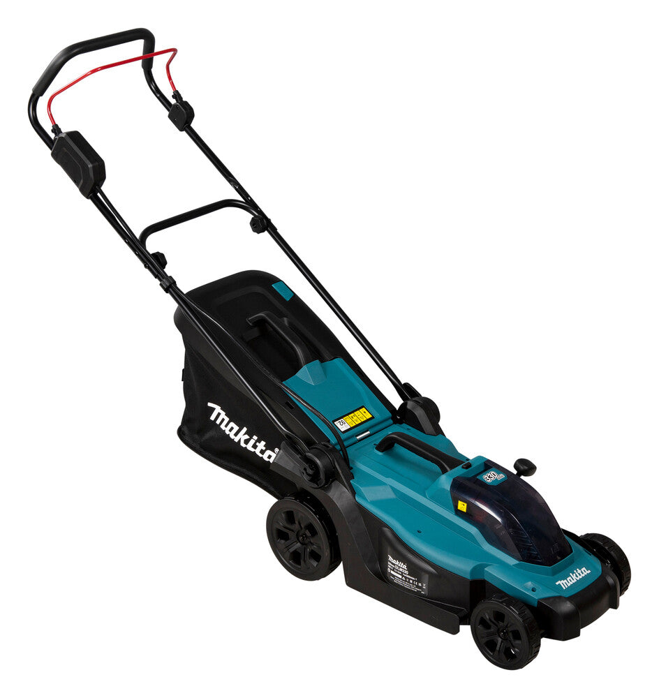 Makita DLM330Z gräsklippare Handgräsklippare Batteri Svart, Turkos