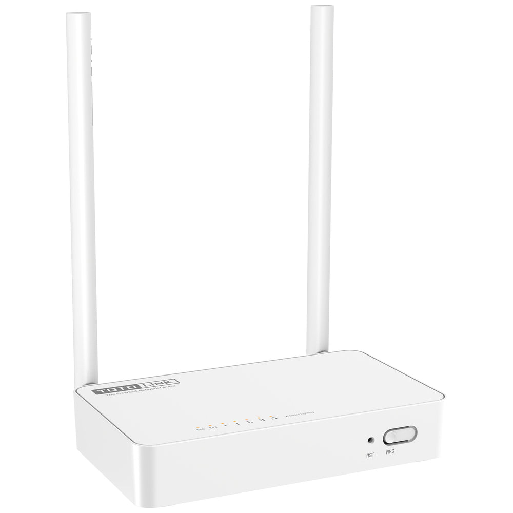 TOTOLINK N300RT V4 trådlös router Snabb Ethernet Singel-band (2,4 GHz) Vit