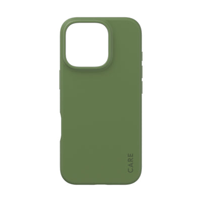 PanzerGlass CARE by PG Green iPhone16 6.3 Pro mobiltelefonfodral Omslag Transparent