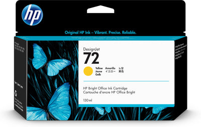 HP 72 130 ml DesignJet-bläckpatron, gul