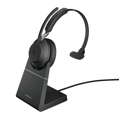 Jabra 26599-899-989 hörlur och headset Trådlös Huvudband Kontor/callcenter USB Type-A Bluetooth Svart