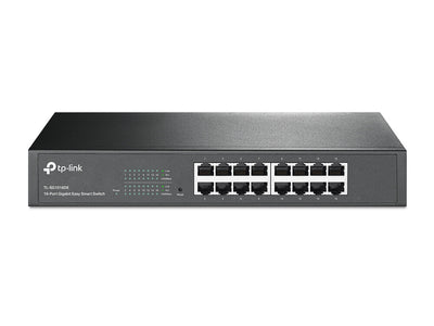 TP-Link TL-SG1016DE nätverksswitchar hanterad L2 Gigabit Ethernet (10/100/1000) Svart