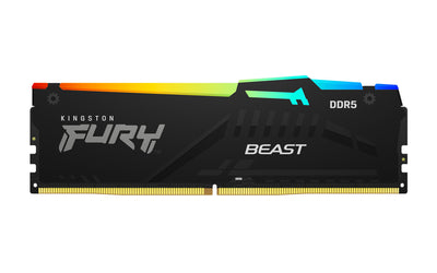Kingston Technology FURY Beast RGB RAM-minnen 8 GB 1 x 8 GB DDR5 2800 MHz