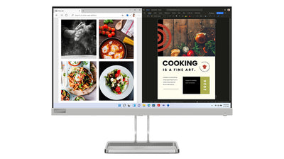 Lenovo L24i-40 LED display 60,5 cm (23.8") 1920 x 1080 pixlar Full HD Grå