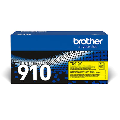 Brother TN-910Y Tonerkassett 1 styck Original Gul