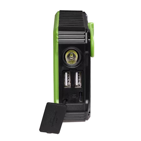Denver PSO-10012 basstationer Litium Polymer (LiPo) 10000 mAh Svart, Ljusgrön