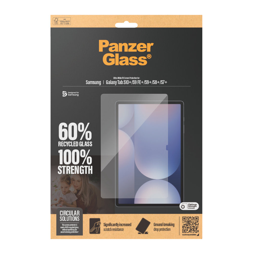 PanzerGlass Samsung Galaxy Tab S7+/S8+/S9+/S9 FE+/New S9+ 1 styck