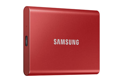 Samsung Portable SSD T7 500 GB USB Type-C 3.2 Gen 2 (3.1 Gen 2) Röd