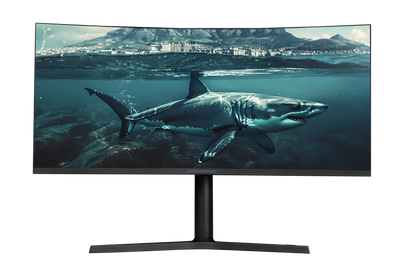 Shark Gaming Monitor 34" UWQHD 180Hz Curved