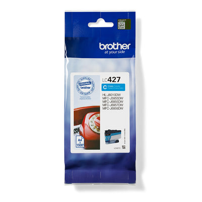 Brother LC427C bläckpatroner 1 styck Original Cyan