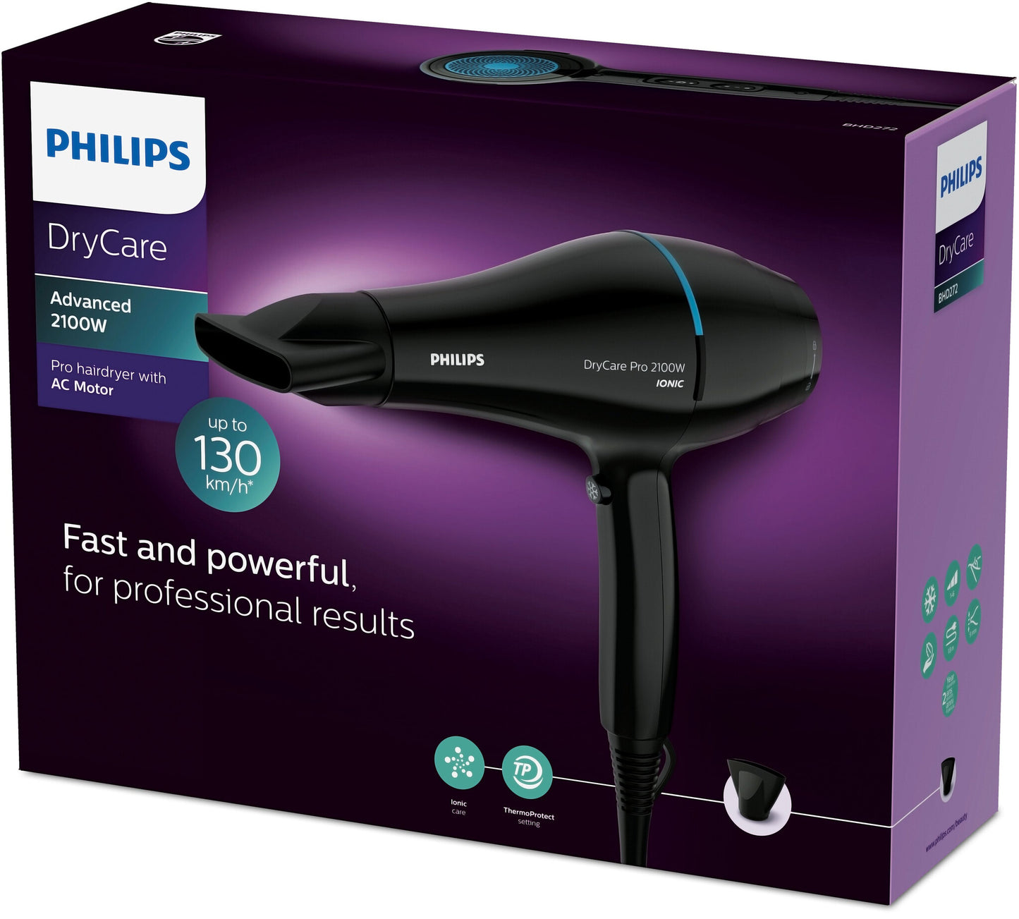 Philips DryCare BHD272/00 Professionell hårtork