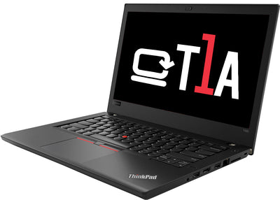 T1A Lenovo ThinkPad T480 Refurbished Bärbar dator 35,6 cm (14") Full HD Intel® Core™ i5 i5-8350U 8 GB DDR4-SDRAM 240 GB SSD Wi-Fi 5 (802.11ac) Windows 10 Pro Svart