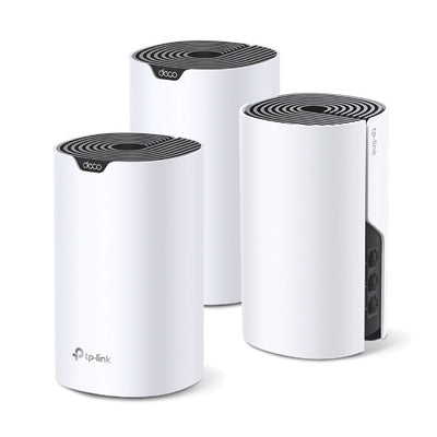 TP-Link Deco S7 (3-pack) Dual-band (2,4 GHz / 5 GHz) Wi-Fi 5 (802.11ac) Vit, Svart Intern